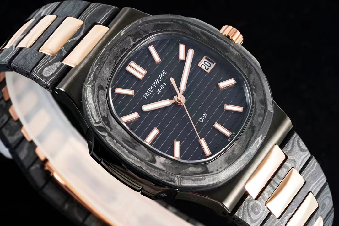 【PATEKPHILIPPE鹦鹉螺5711DiW】碳纤维复刻表完全是美学展现