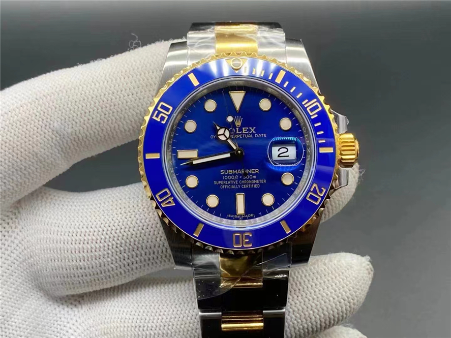 VS复刻的劳力士间金蓝鬼评测