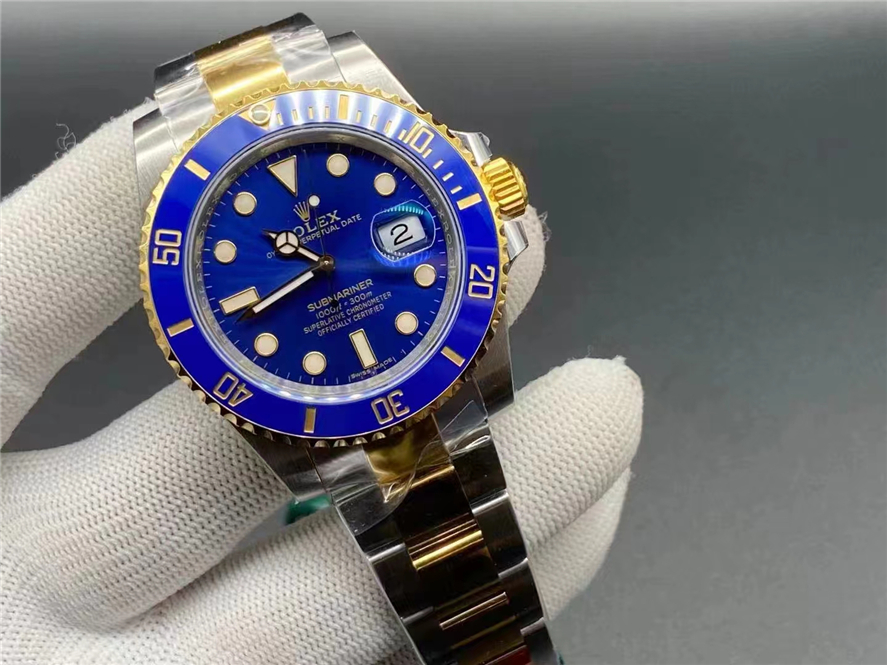VS复刻的劳力士间金蓝鬼评测