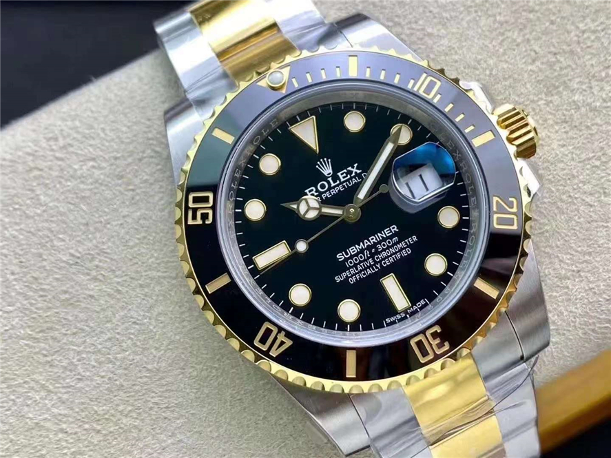 C厂劳力士间金水鬼3135复刻表细节评价！