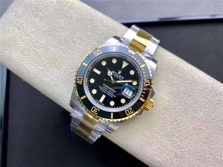 C厂劳力士间金水鬼3135复刻表细节评价！