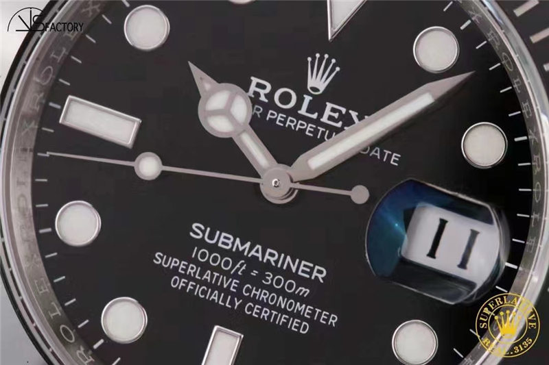 VS厂劳力士黑水鬼对比其他厂黑水鬼复刻手表细节做工如何？