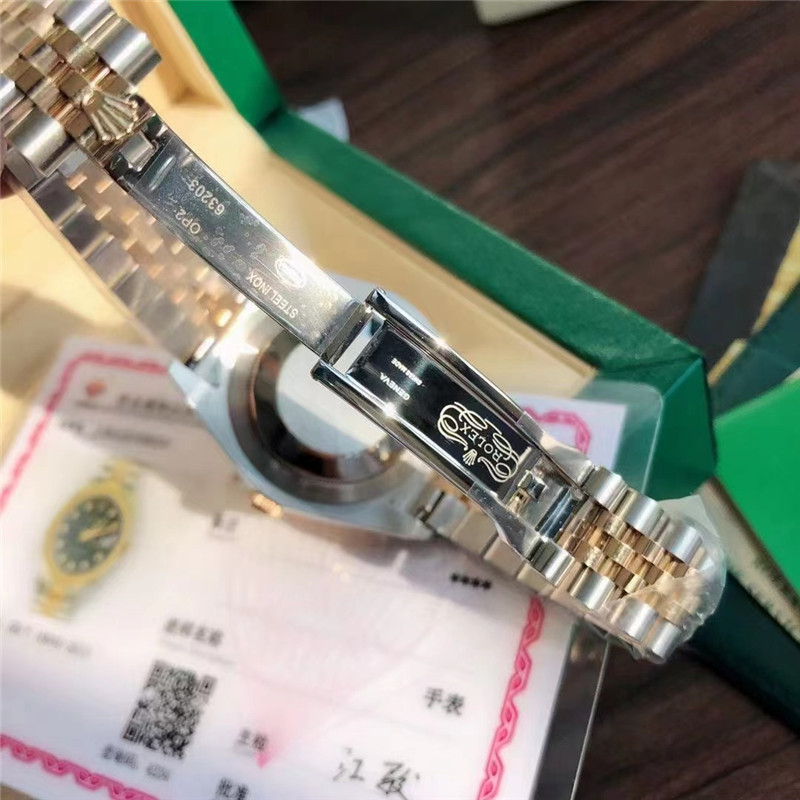 站西市场复刻的ROLEX-劳力士日志型男款41mm尺寸女款36mm尺寸真正的18K包真金怎么样