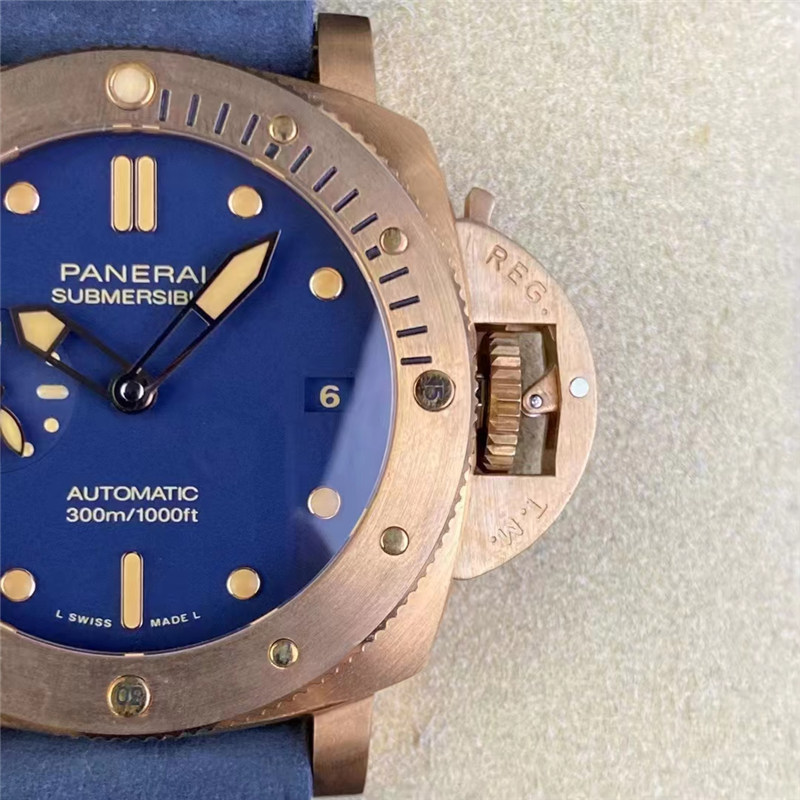 VS厂沛纳海Pam1074小尺寸42mm青铜手表做工评价